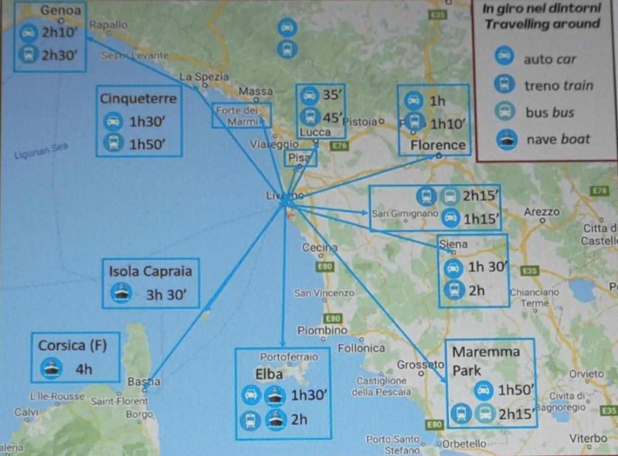 L' Essenziale Lägenhet Livorno Exteriör bild